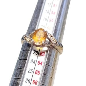 925 sterling silver birthstone ring